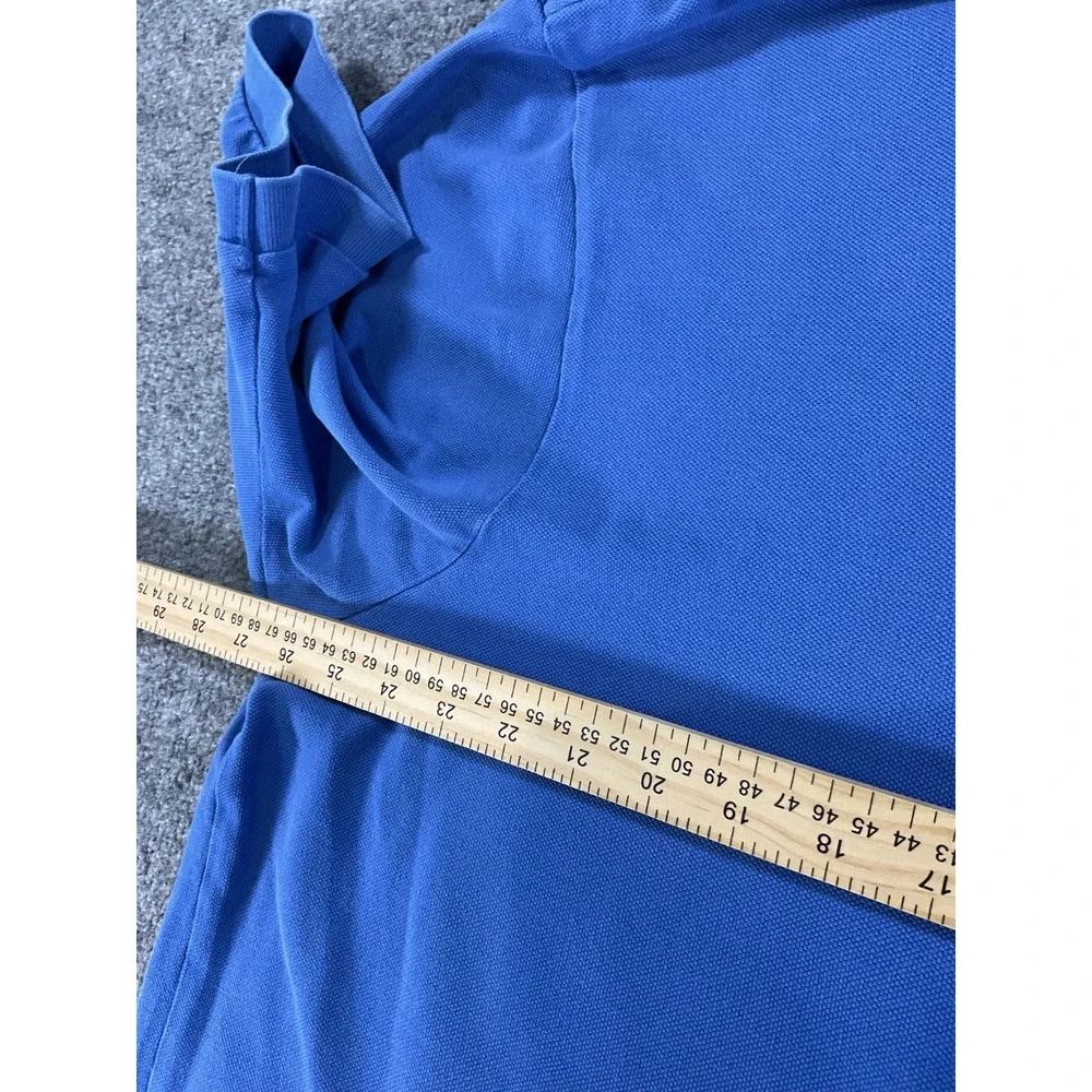 Polo Ralph Lauren 2XLT Tall Blue Polo Shirt 100% Cotton Big & Tall Pony Logo